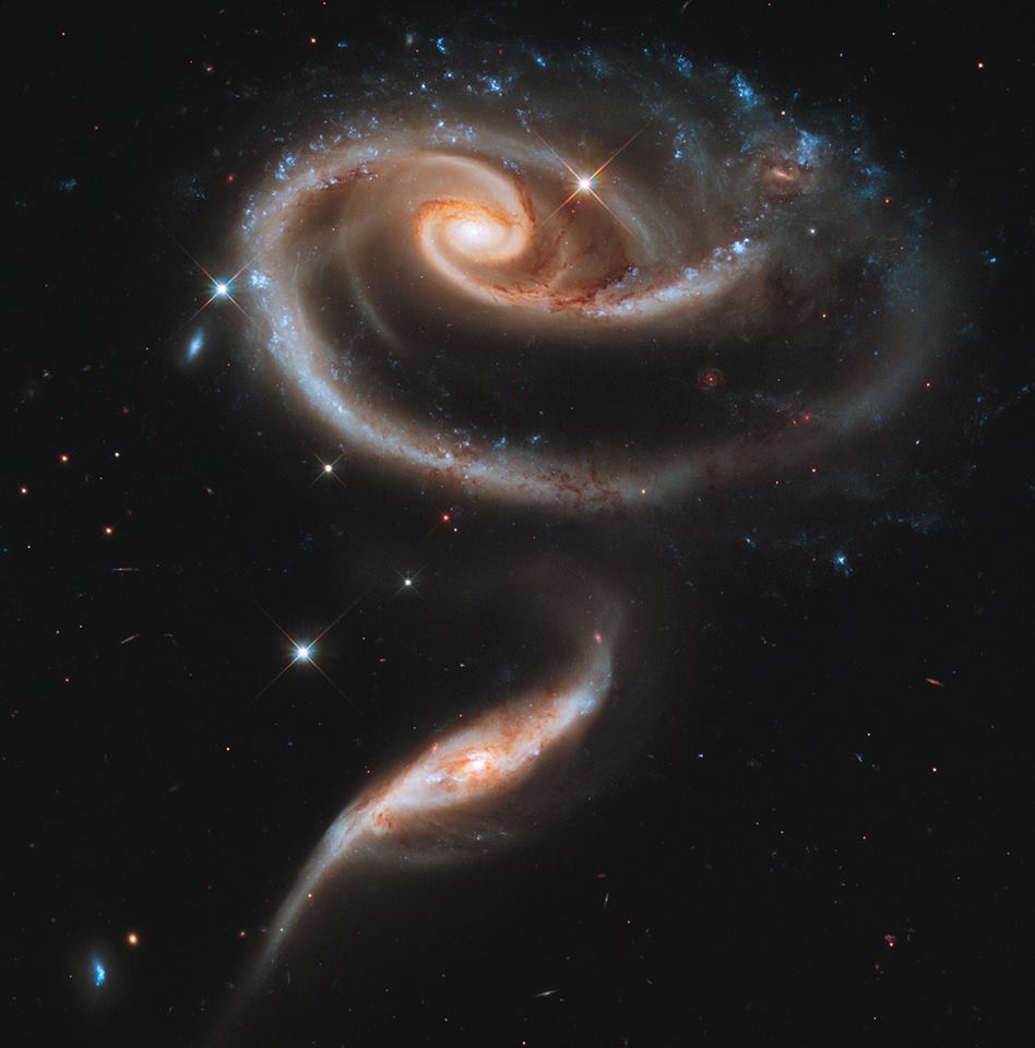 arp 220 - Credit NASA - ESA and the Hubble Heritage Team - STScIAURA