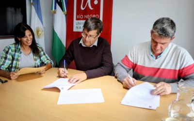 AUTORIDADES DEL INSTITUTO BALSEIRO Y UNRN FIRMARON UN CONVENIO